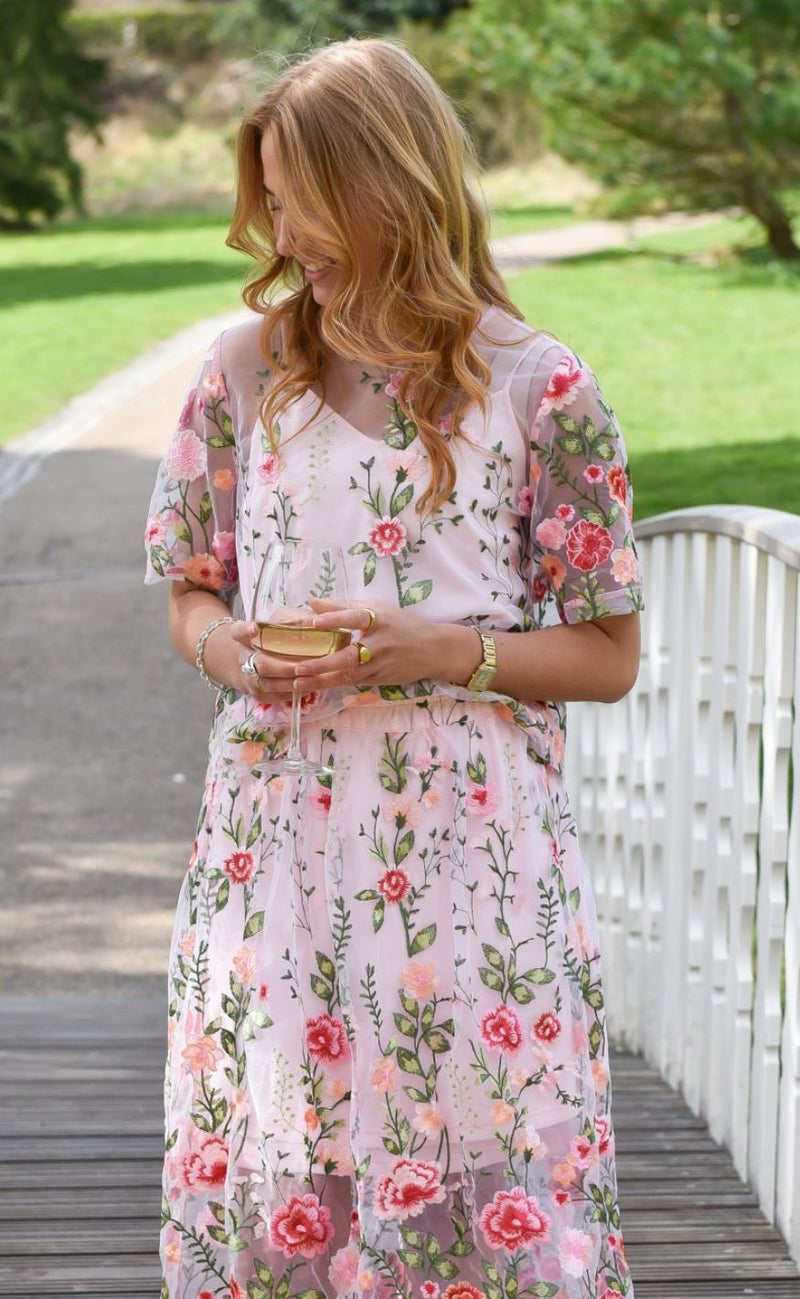 A-View Bluse - Fuschia - Rose/Pink