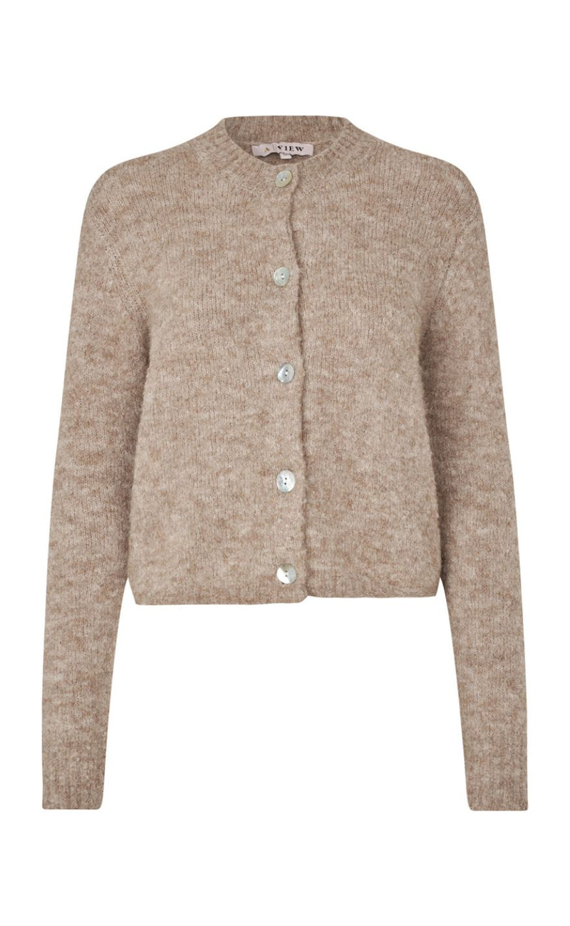 A-View Cardigan - Audrey - Light Brown