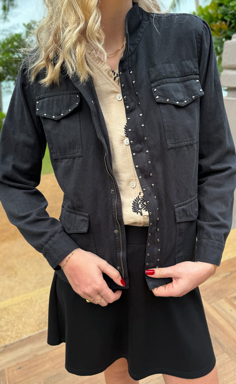 *AKTIVER IKKE* Say INA Copenhagen Jakke - Jackie - Black