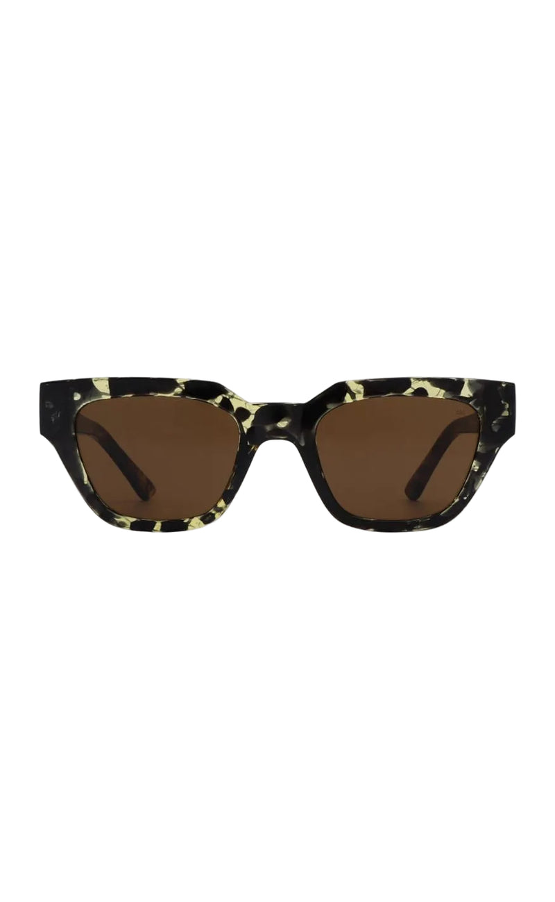 A. Kjærbede Solbriller - Kaws - Black / Yellow Tortoise