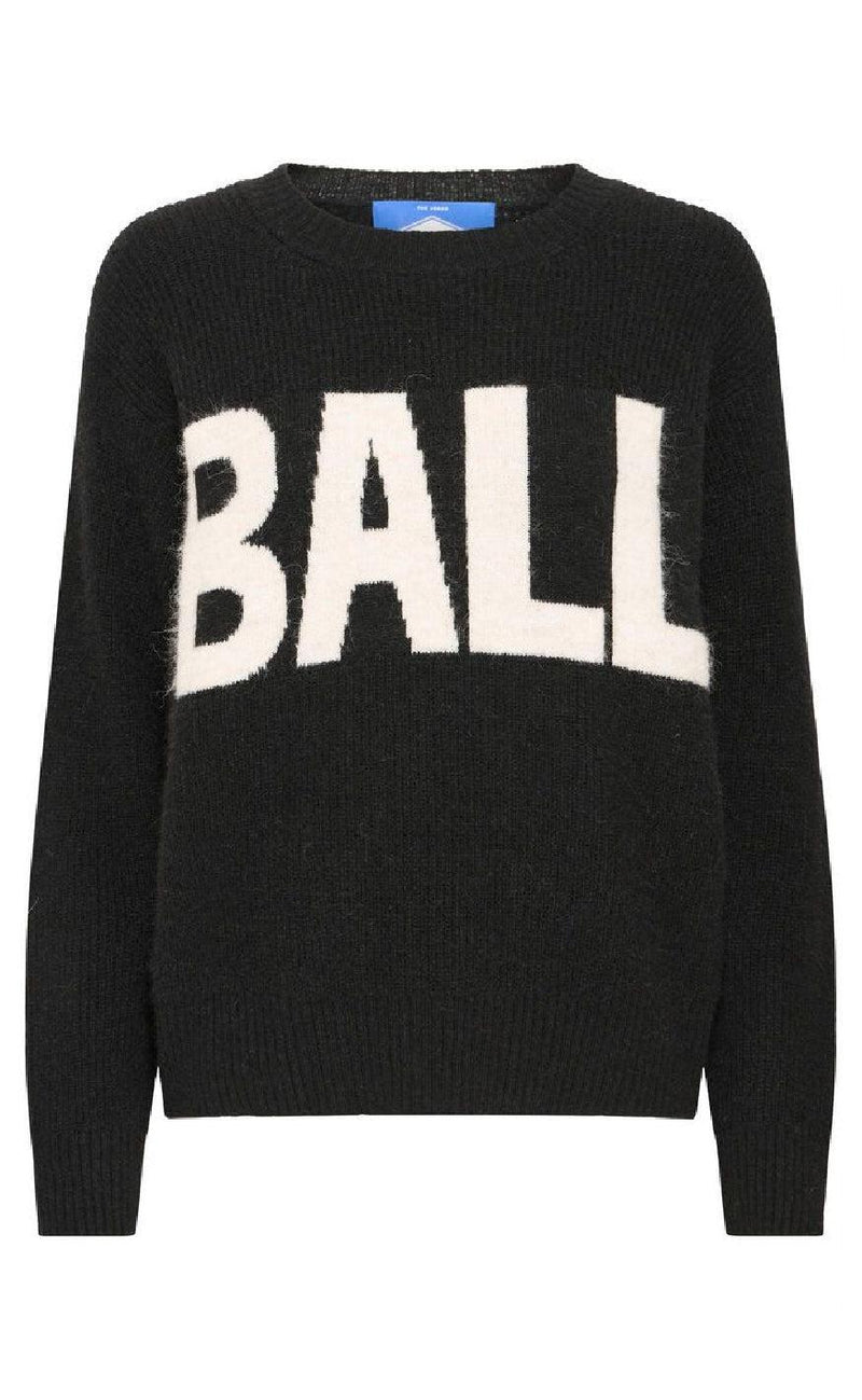 BALL Original Striktrøje - Stacy Logo - Black