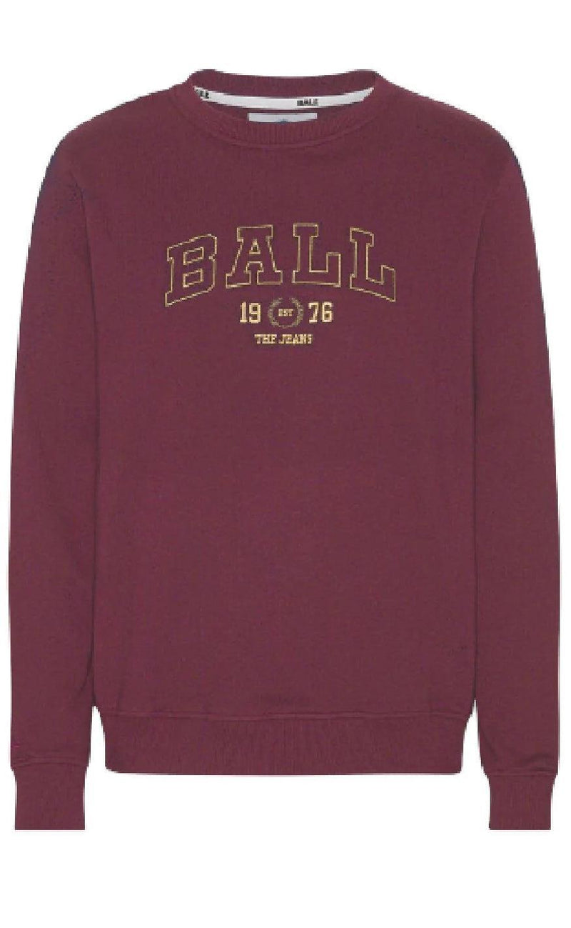 BALL Original Sweatshirt - L. Taylor - Burgundy