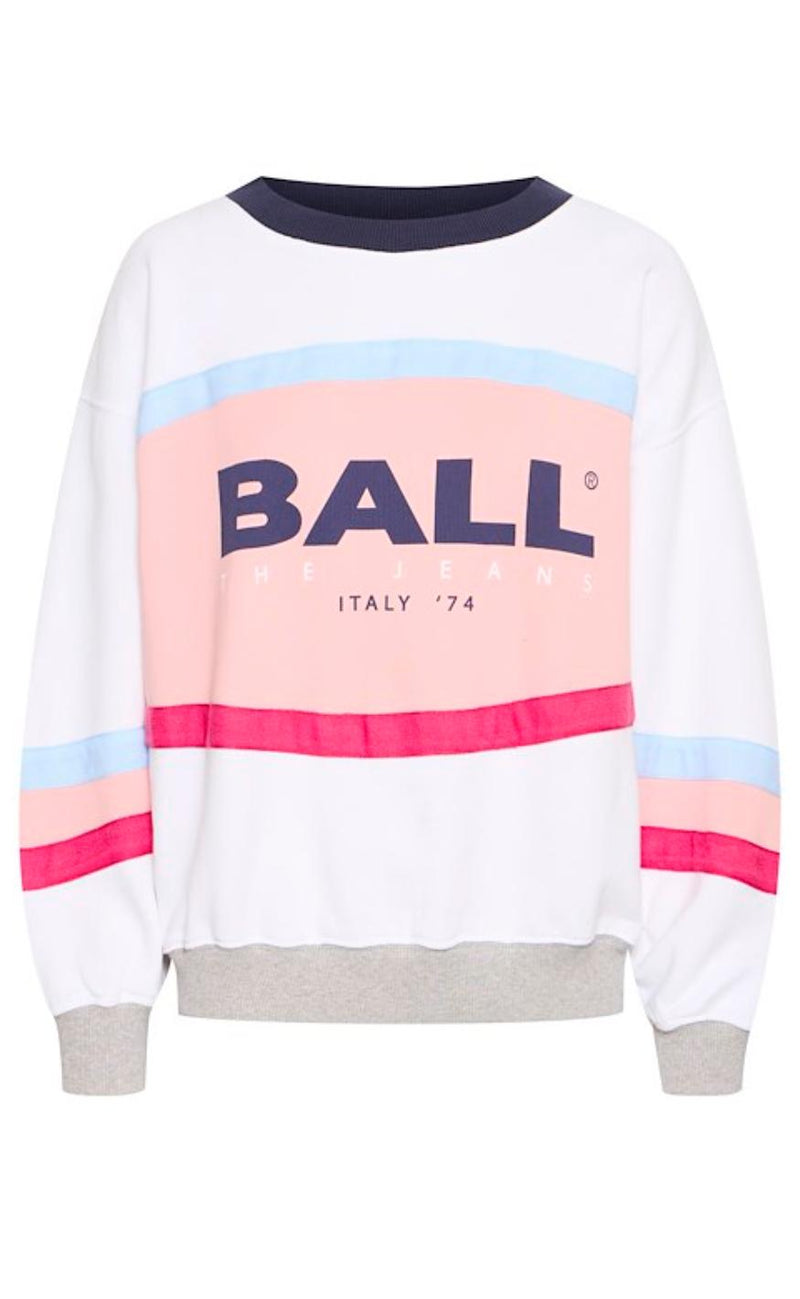 BALL Original Sweatshirt - Luca - Pink Dolphin