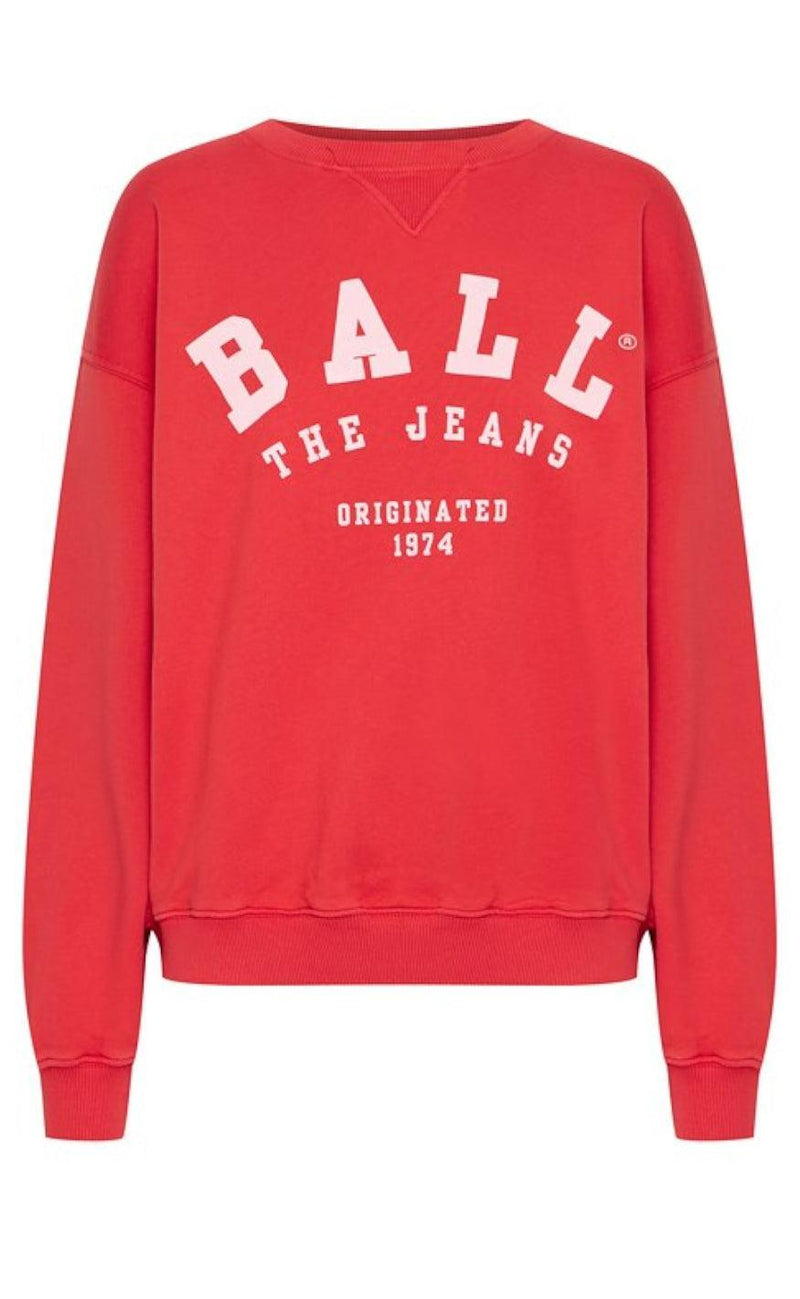BALL Original Sweatshirt - Maldini - Chinese Red