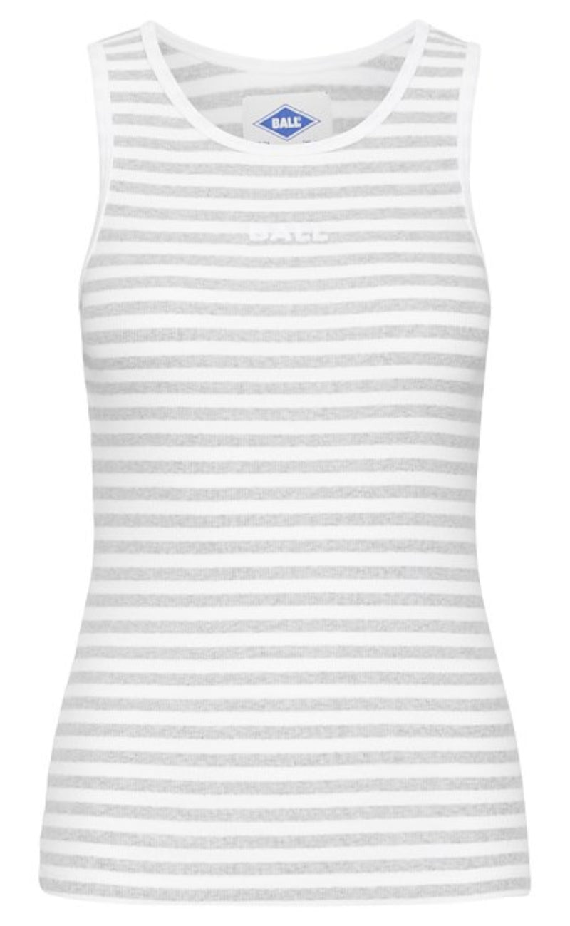 BALL Original Top - Altobelli - Blanc de Blanc w. Grey Melange