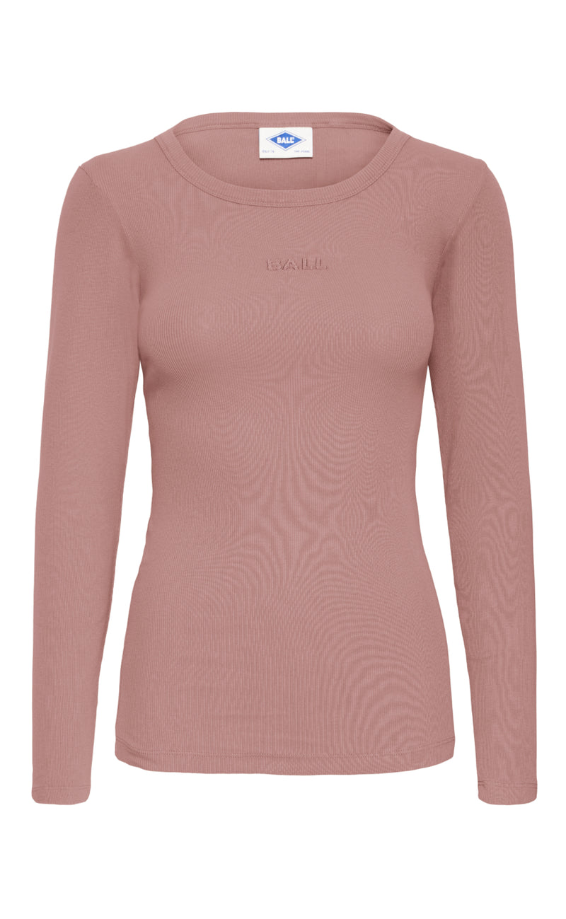 Ball Original Bluse - Tobelli - Rose Taupe