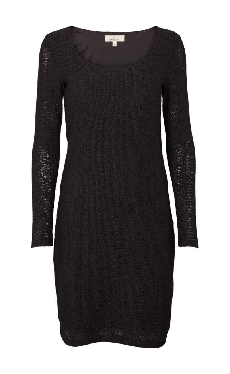 Basic Apparel Kjole - Suvi Scoop - Black