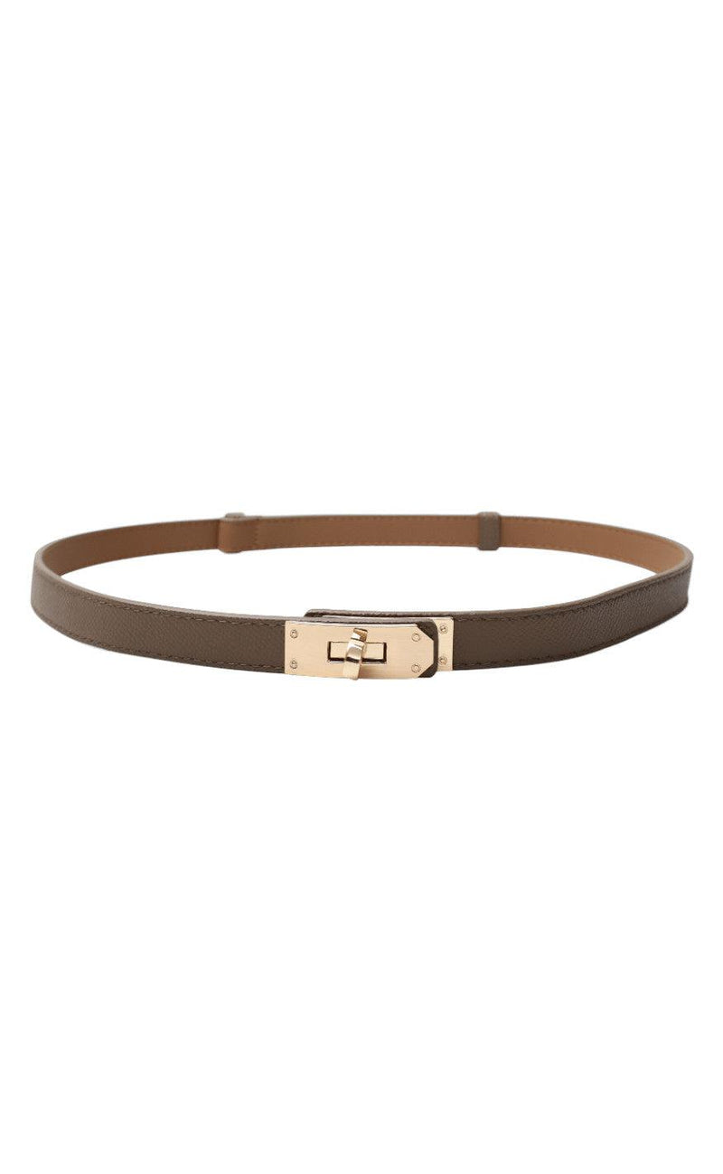 Black Colour Bælte - Sharon - Taupe