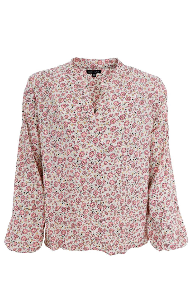 Black Colour Bluse - Luna - Rose Daisy