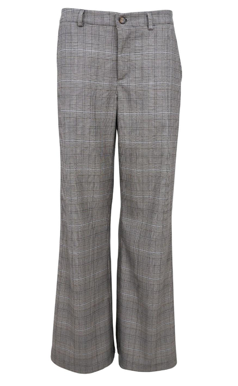 Black Colour Bukser - Nikka - Grey