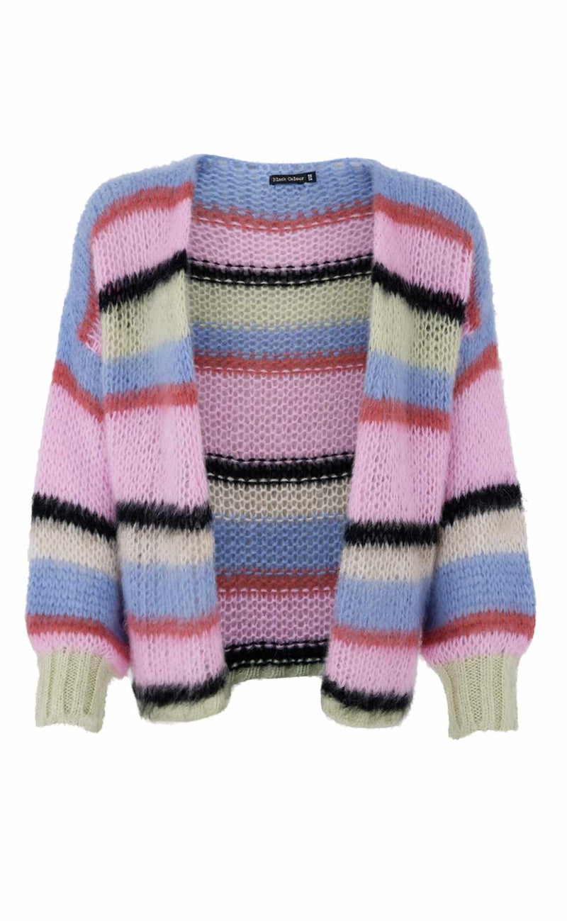 Black Colour Cardigan - Frey - Soft Candy