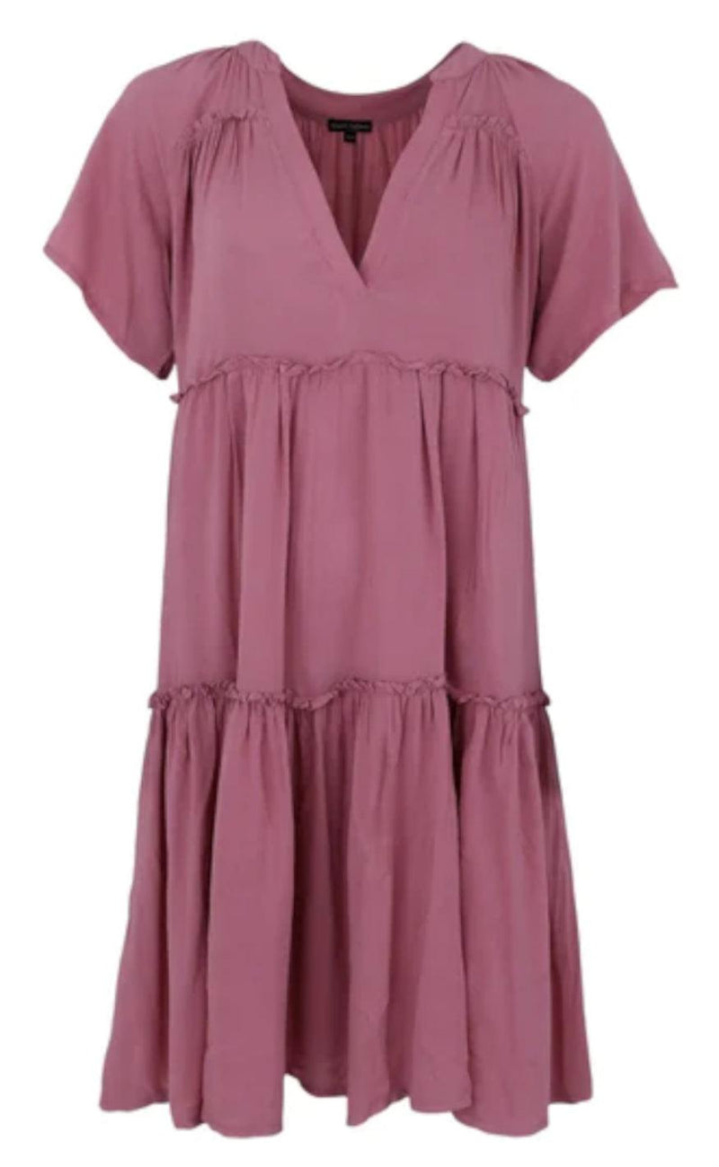 Black Colour Kjole - Ada Boho - Antique Rose