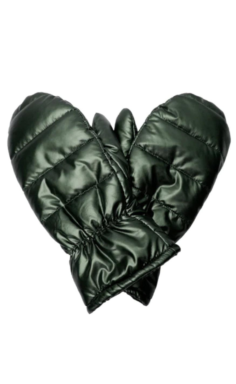 Black Colour Luffer - Rosalin - Green Metal