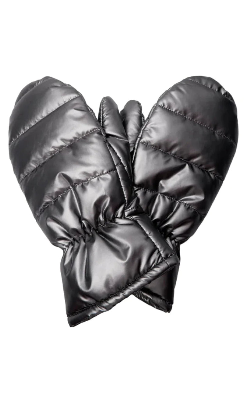 Black Colour Luffer - Rosalin - Gun Metal