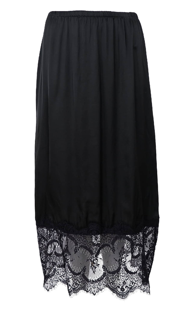 Black Colour Nederdel - Isabella - Black