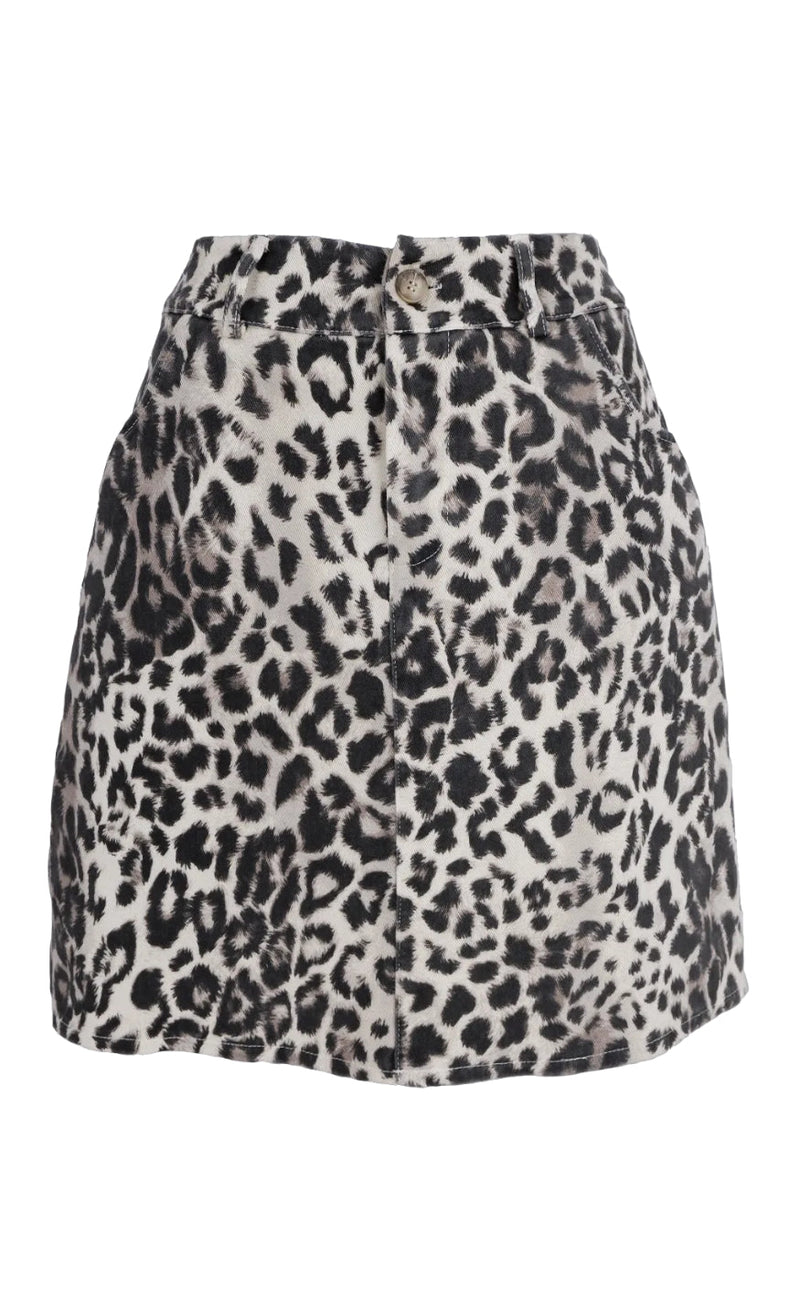 Black Colour Nederdel - Neel - Leo