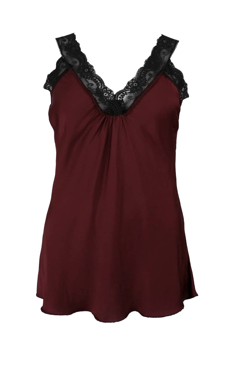 Black Colour Top - Bea - Plum
