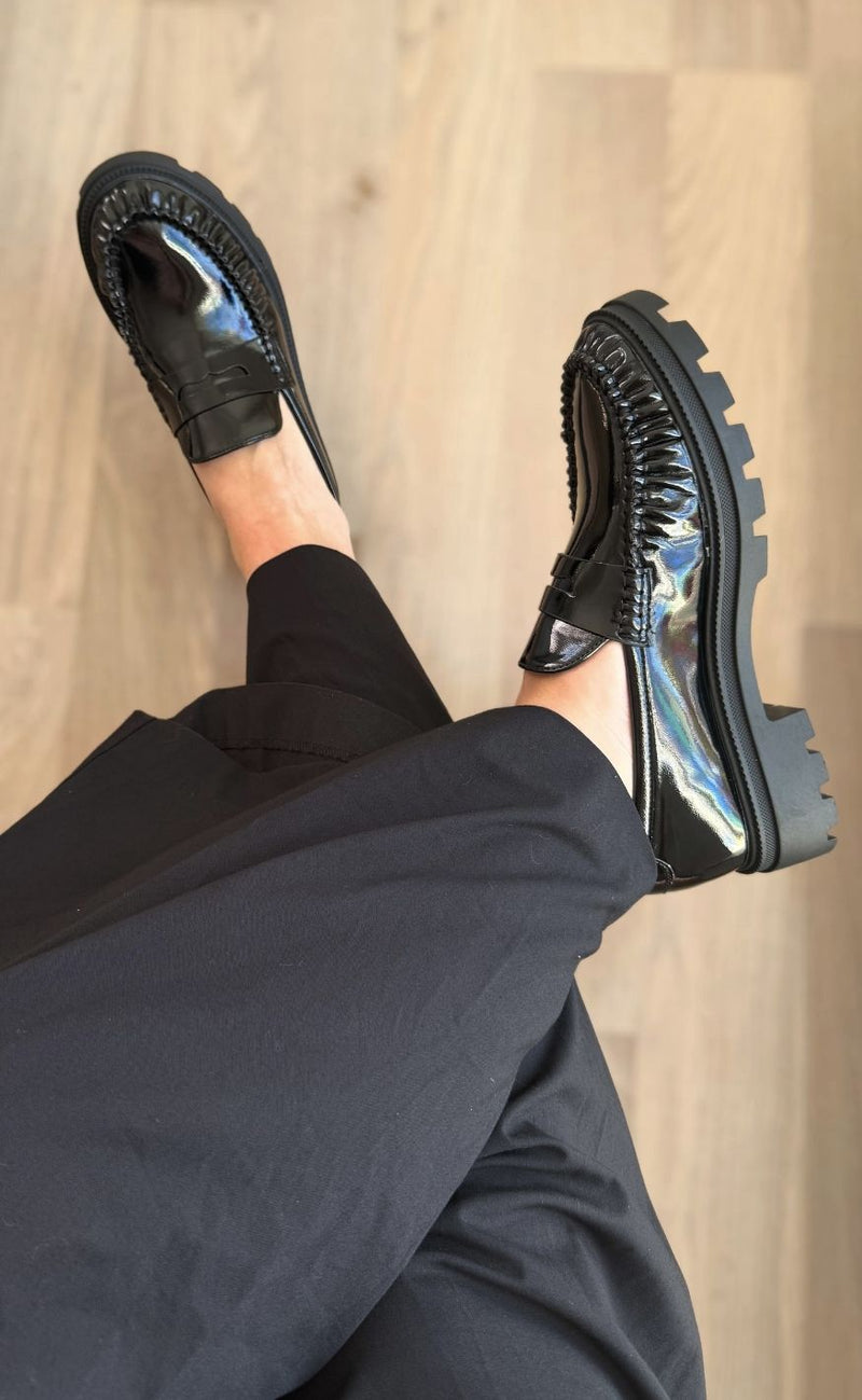Chosen Loafers - Marika Shiny - Black