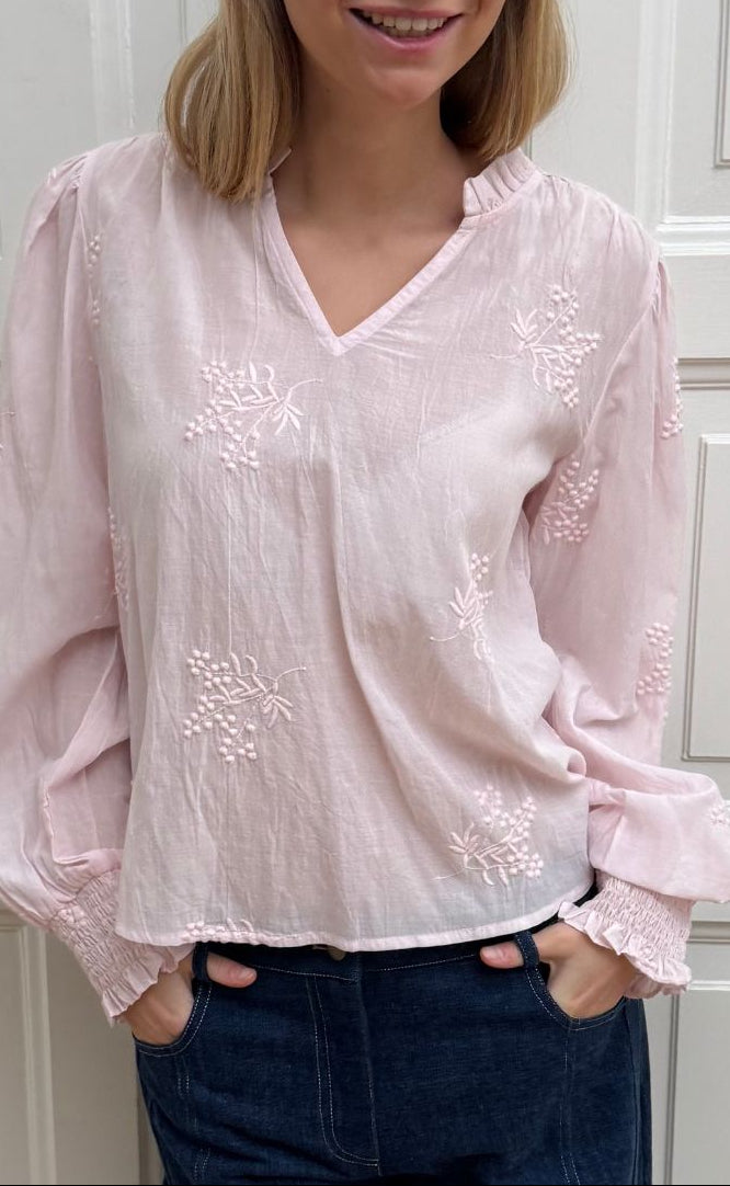 Continue Bluse - Emma - Rose