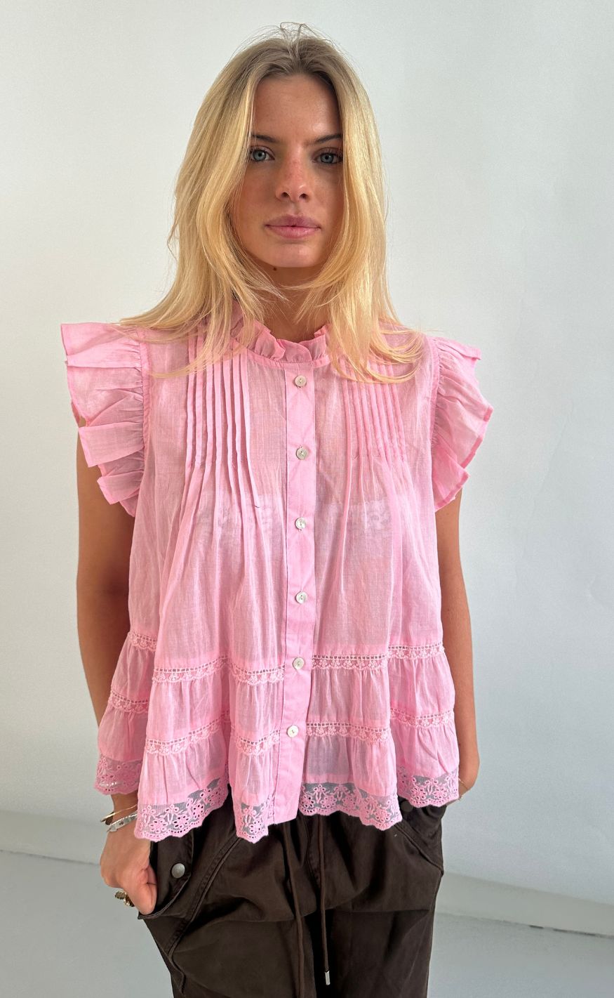 Continue Top - Audrey - Light Pink