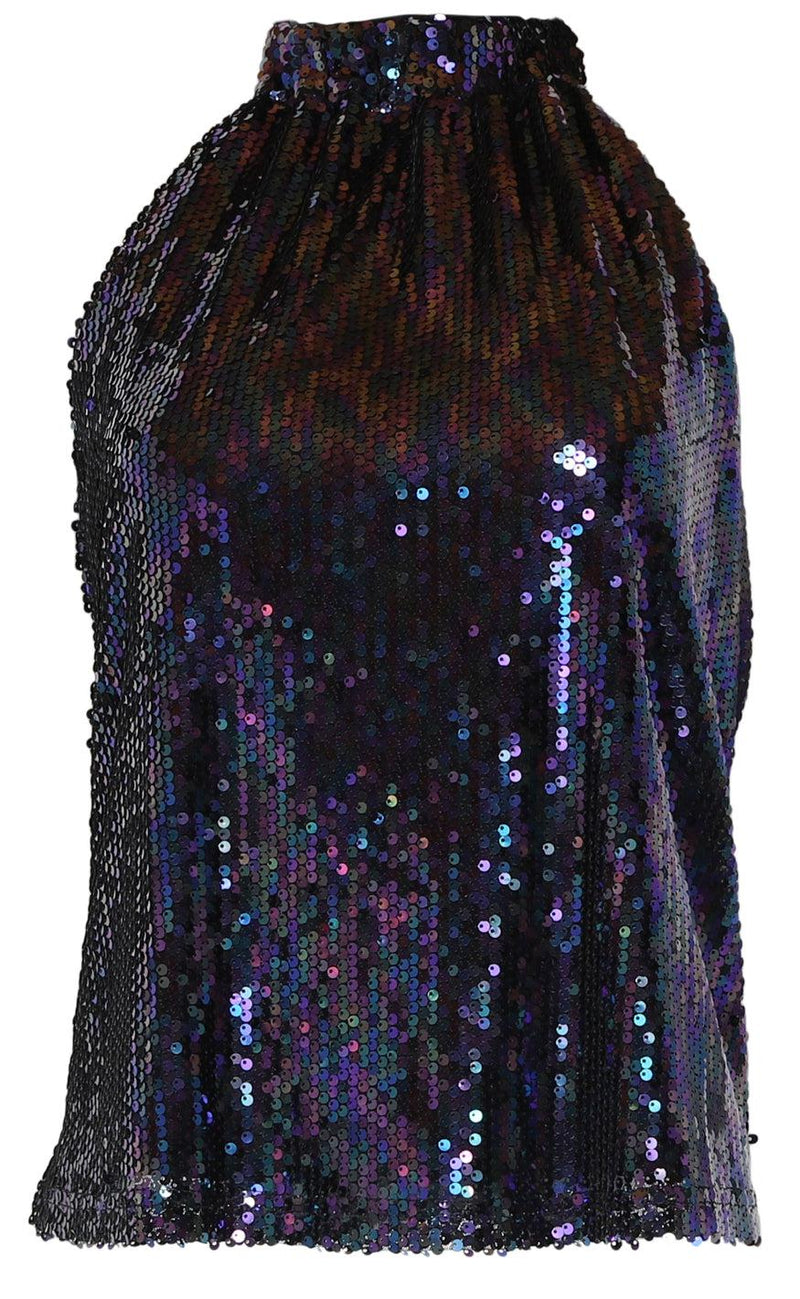 Continue Top - Rasmine - Sequins Multicolour