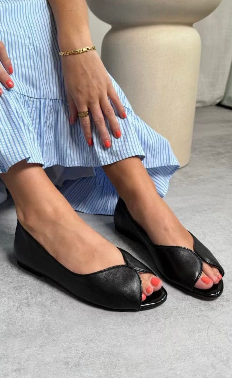 Copenhagen Shoes Ballerina - Like A Melody - Black