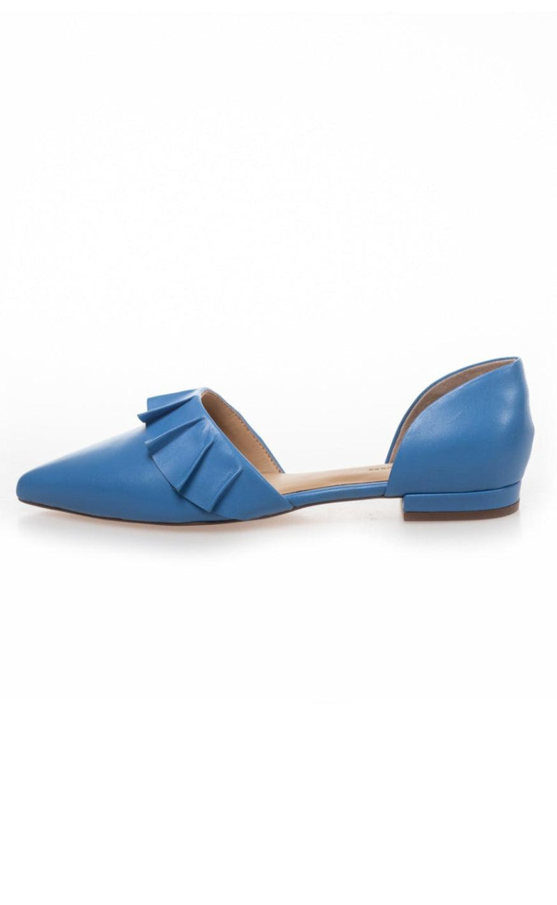 Copenhagen Shoes Loafers / Ballerina - New Romance Leather - Electric Blue