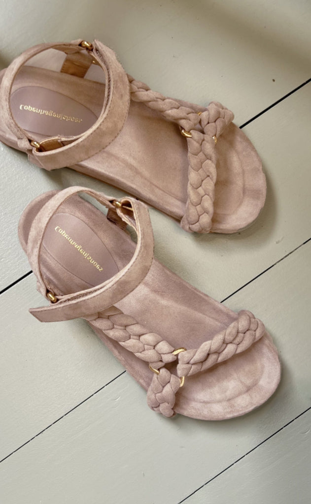 Copenhagen Shoes Sandaler - Beach Suede - Papaya