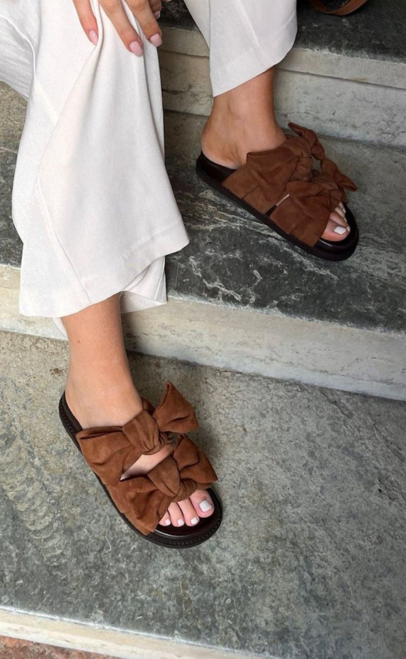 Copenhagen Shoes Sandaler - Summer Dream Suede - Cognac