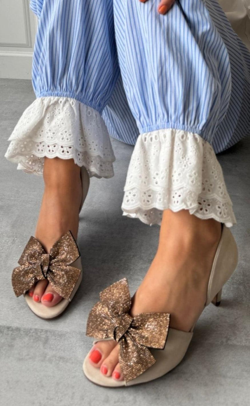 Copenhagen Shoes Stiletter - Louzanne - Beige