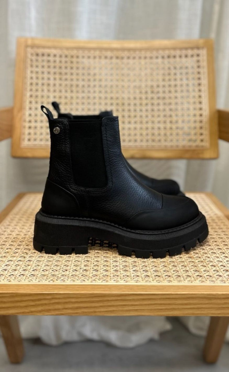 Copenhagen Shoes Støvler - Sally Girl Low - Black