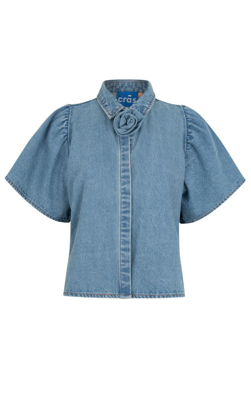Cras Bluse - Andy - Denim Light Blue