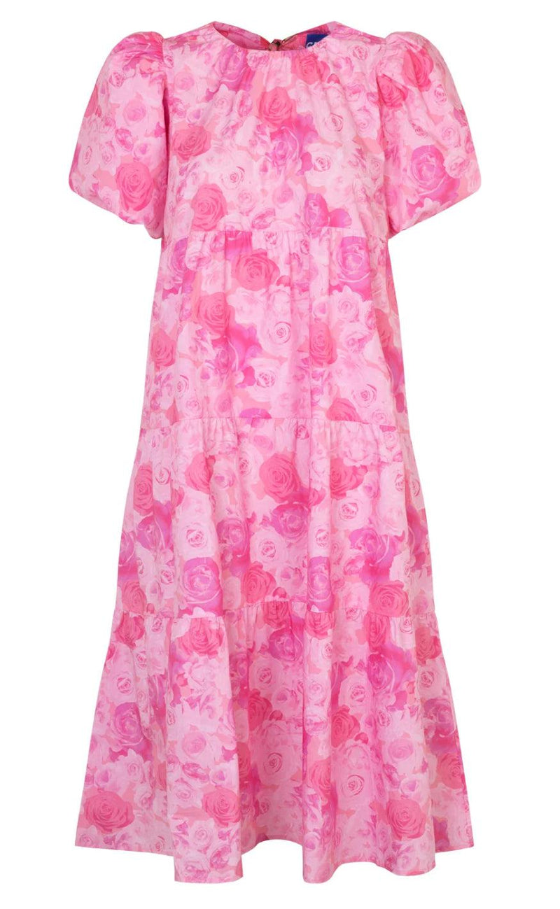 Cras Kjole - Lydia - Pink Rosegarden