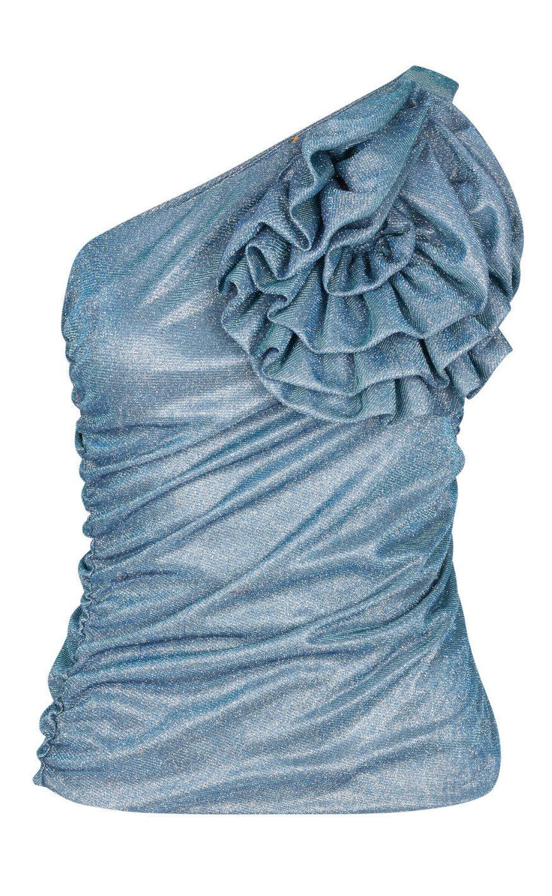 Cras Top - Sat - Blue Silver