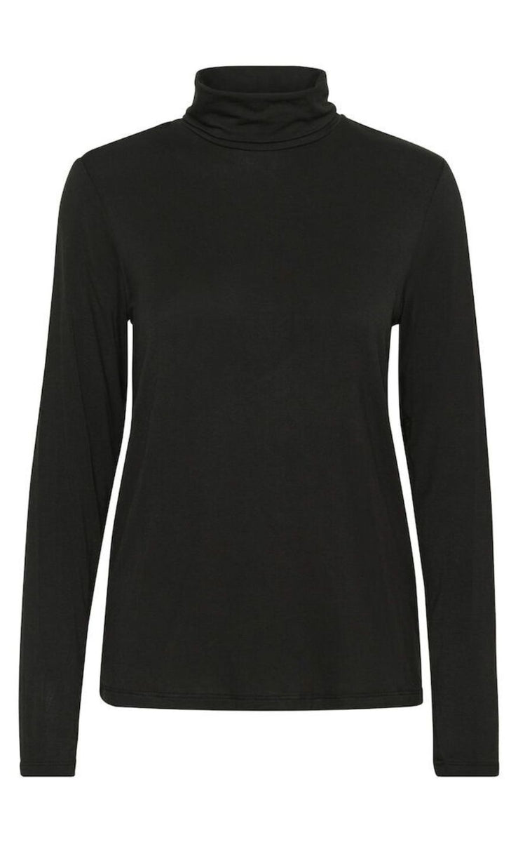 Hunter Stripe Rollneck - Poppy/Pink