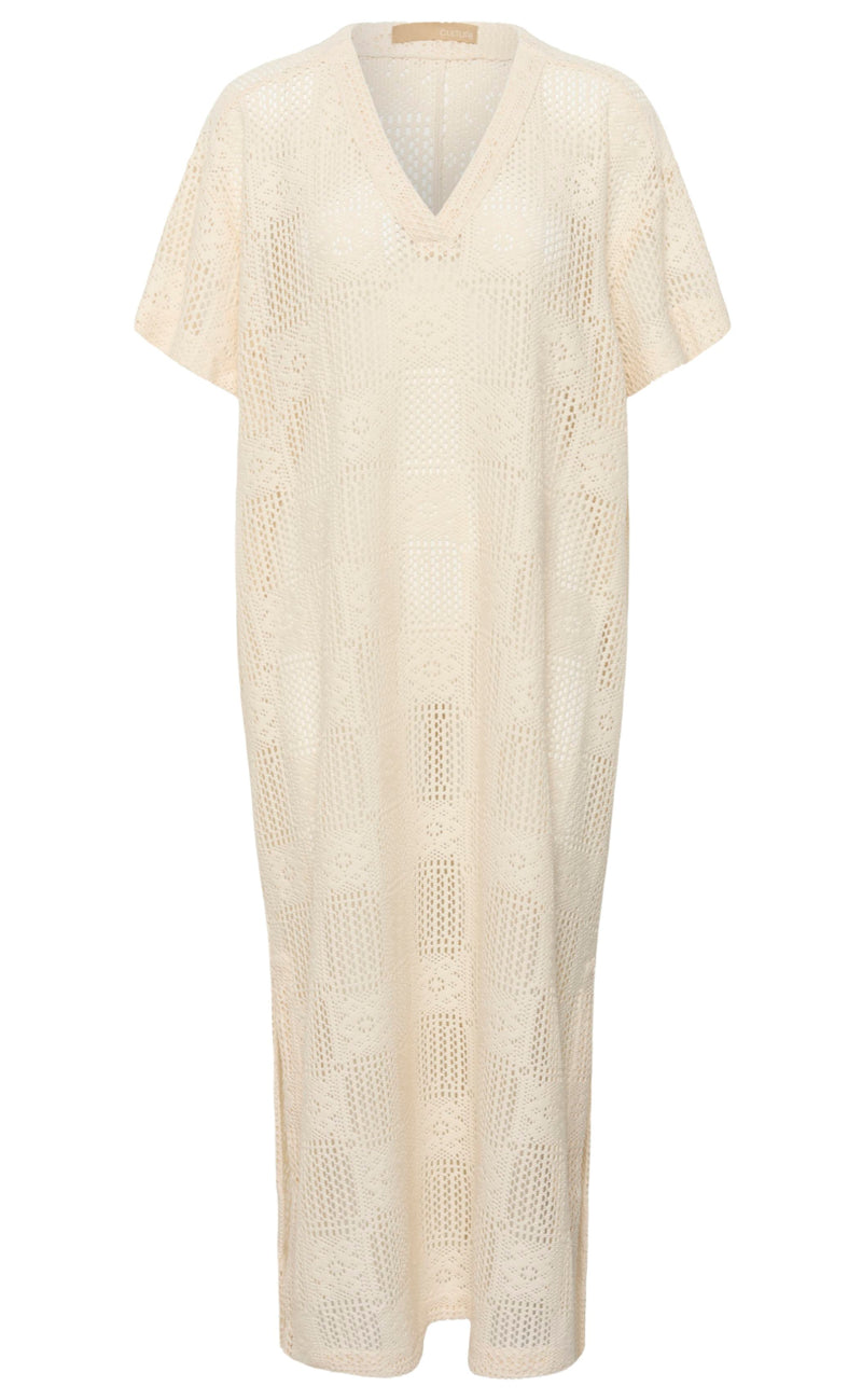 Culture Kjole - Consta Kaftan - Whitecap