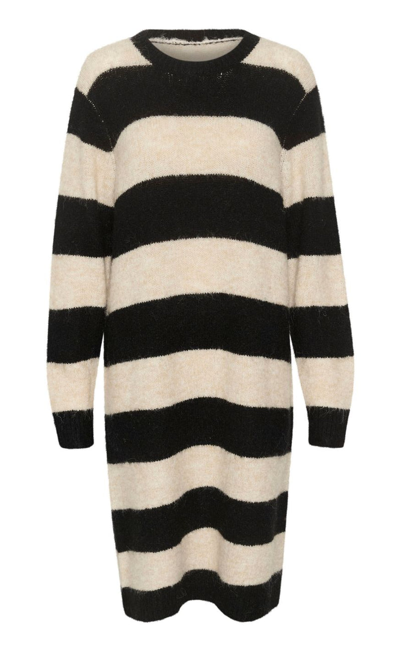 Culture Kjole - Kimmy - Oyster Gray Melange
