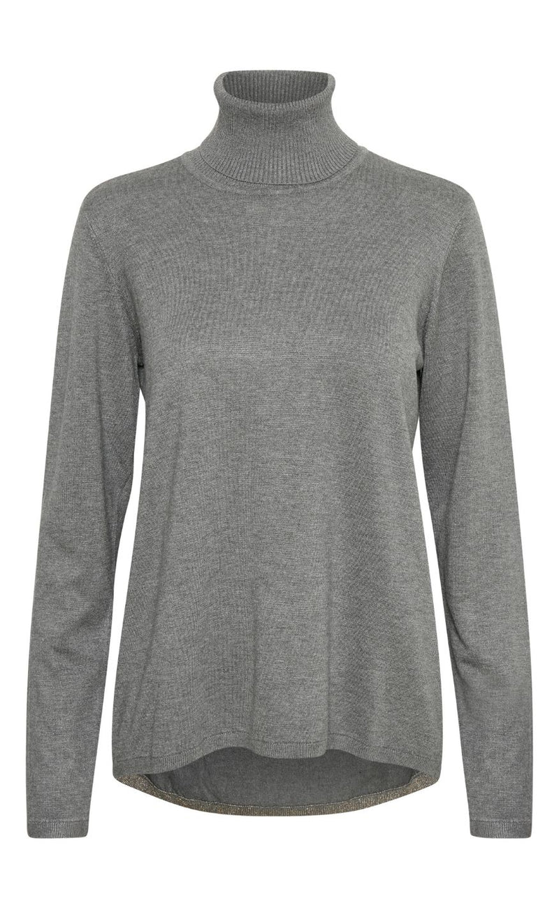 Culture Pullover - Annemarie Loose - Mid Grey Melange