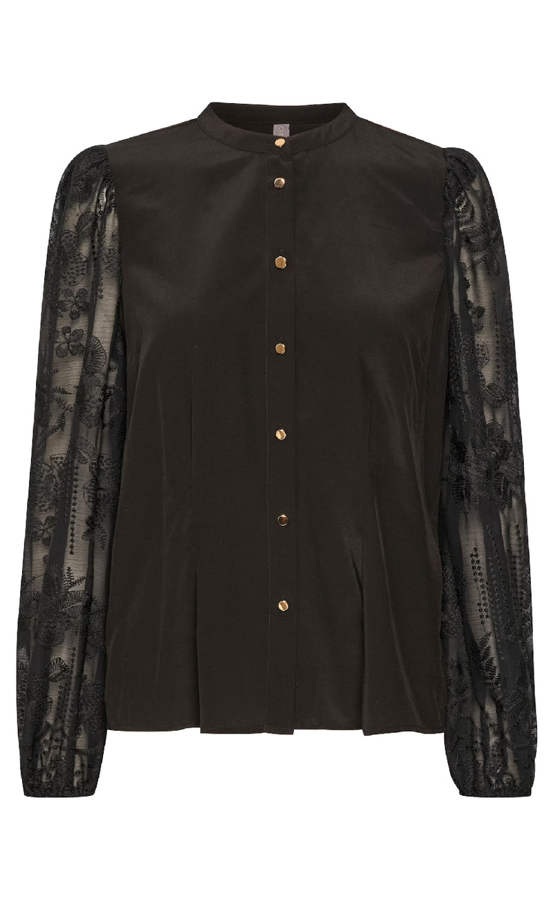 Culture Skjorte - Asmine - Black