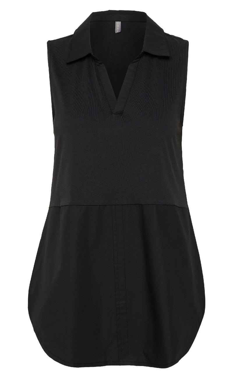 Culture Top - Delphina Collar - Black
