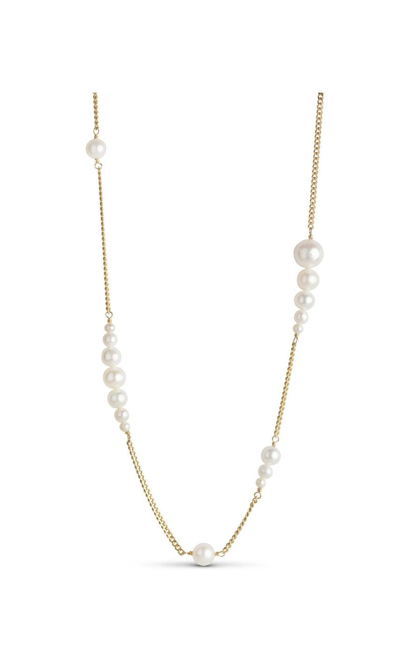 ENAMEL Copenhagen Halskæde- Carmen Pearls - Gold Colour