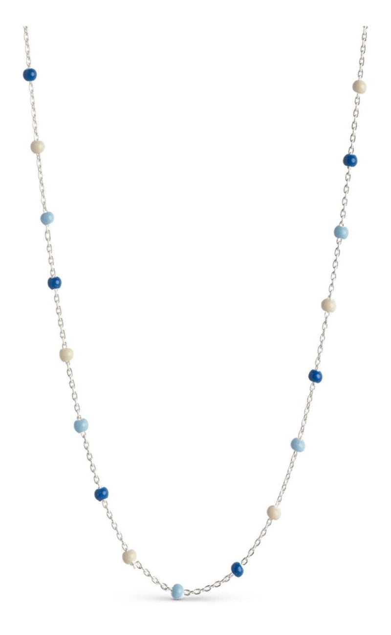ENAMEL Copenhagen Halskæde - Lola - Marine Silver Colour
