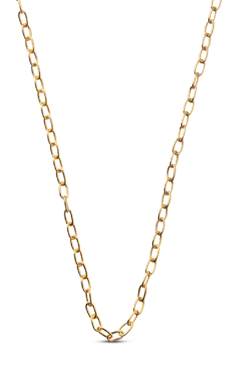 ENAMEL Copenhagen Halskæde - Medium Charm - Gold Colour