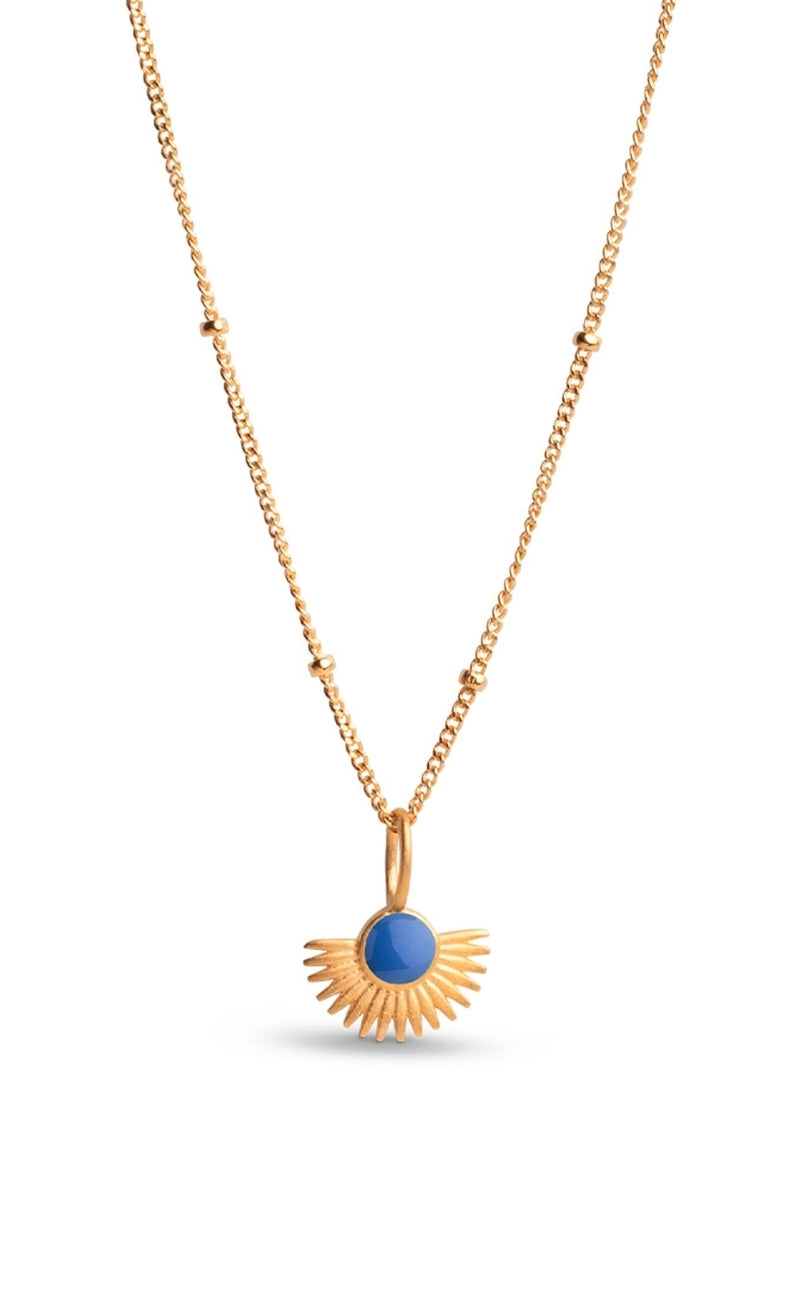ENAMEL Copenhagen Halskæde - Soleil - Cornflower