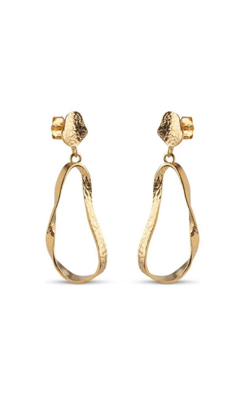 ENAMEL Copenhagen Ørering - Aloma Small - Gold Colour