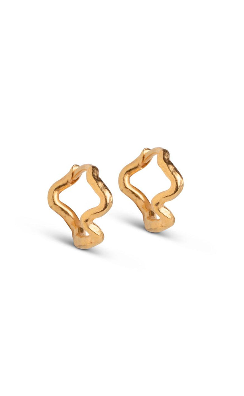 ENAMEL Copenhagen Øreringe - Holly Small - Gold Colour