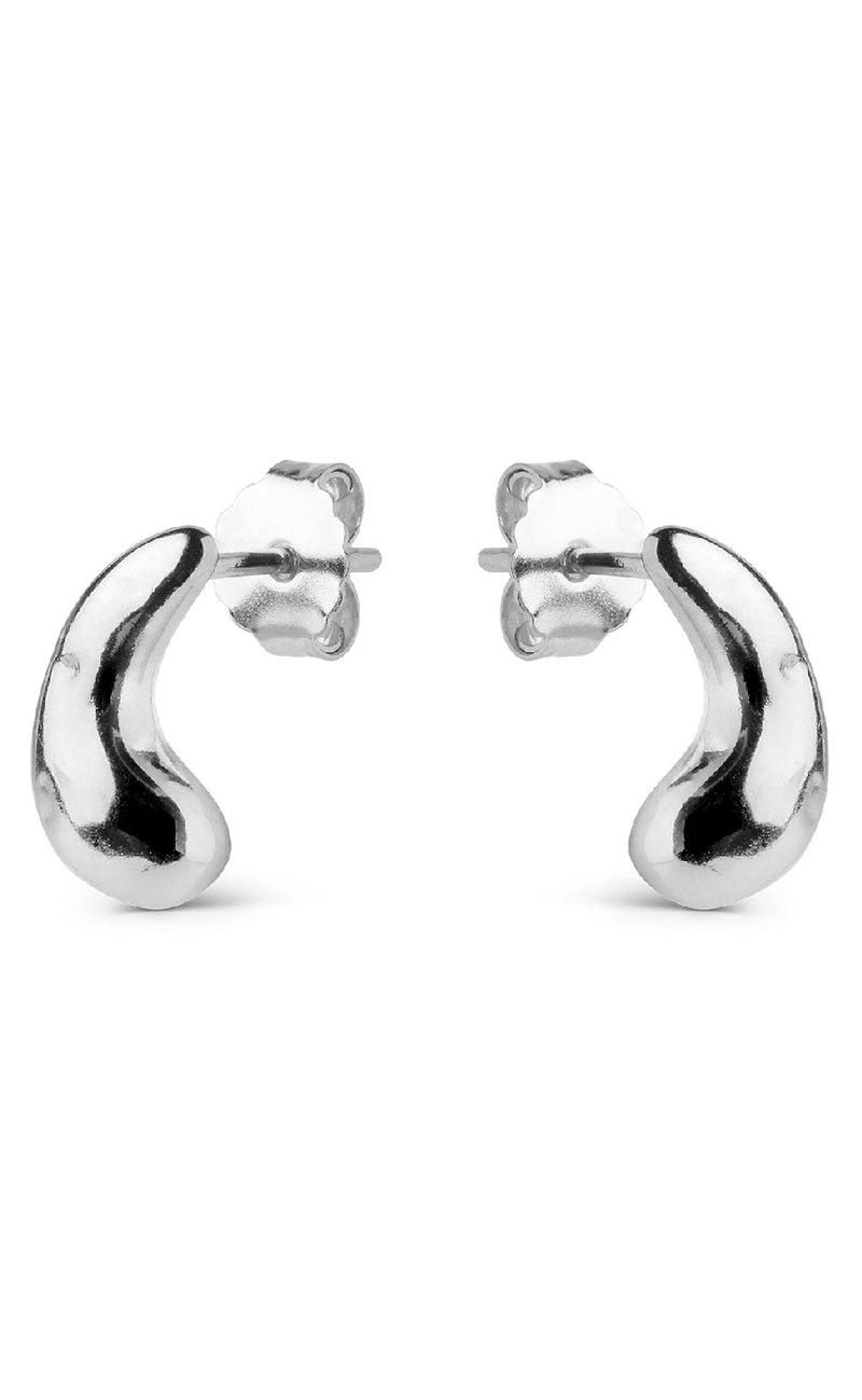 ENAMEL Copenhagen Øreringe - Nima - Silver Colour