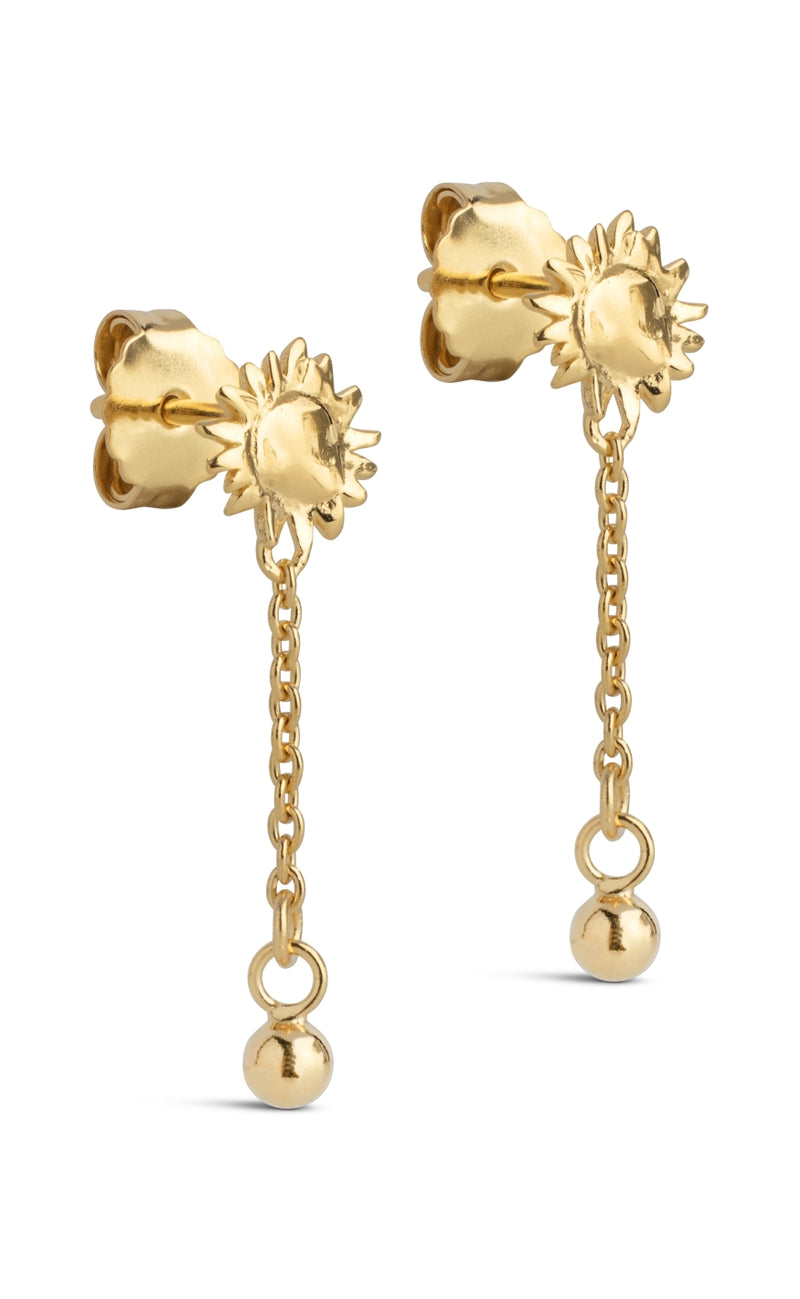 ENAMEL Copenhagen Øreringe - Sunshine Drop - Gold Colour