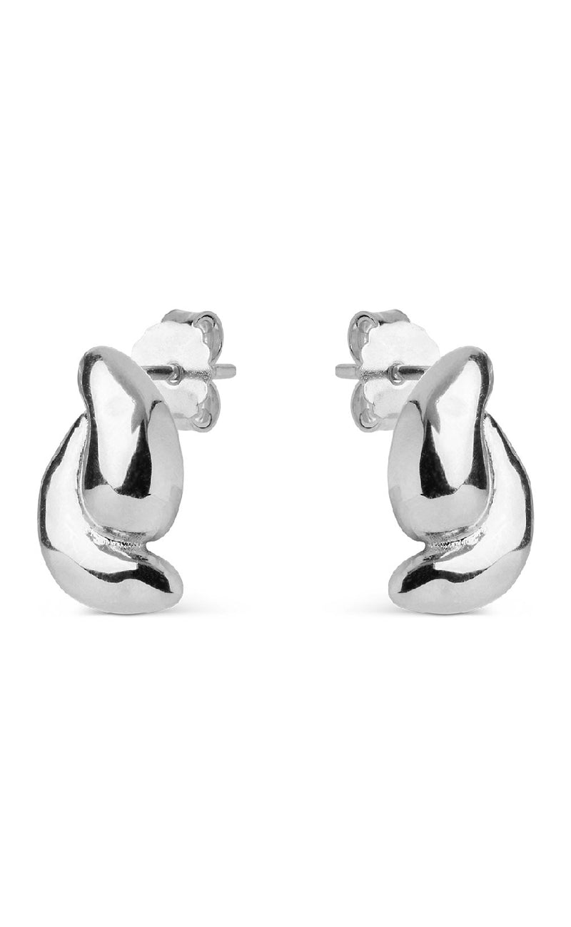 ENAMEL Copenhagen Øreringe - Tova - Silver Colour
