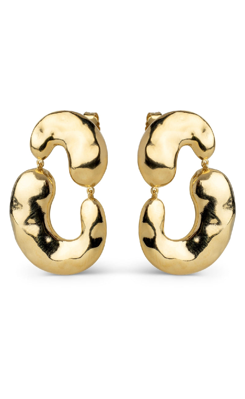 ENAMEL Copenhagen Øreringe - Viona - Gold Colour